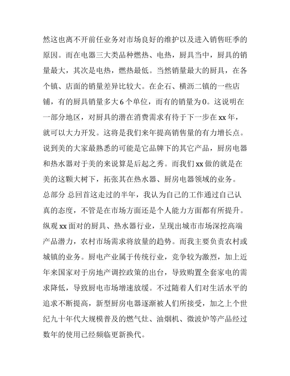 业务员工作计划总结_第3页