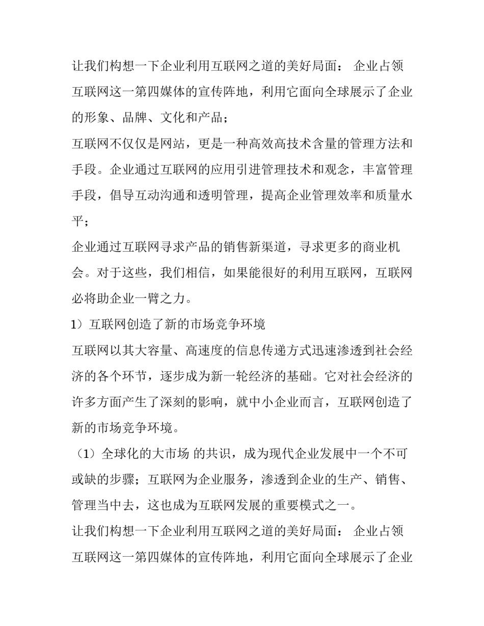 网站商业计划书_第2页