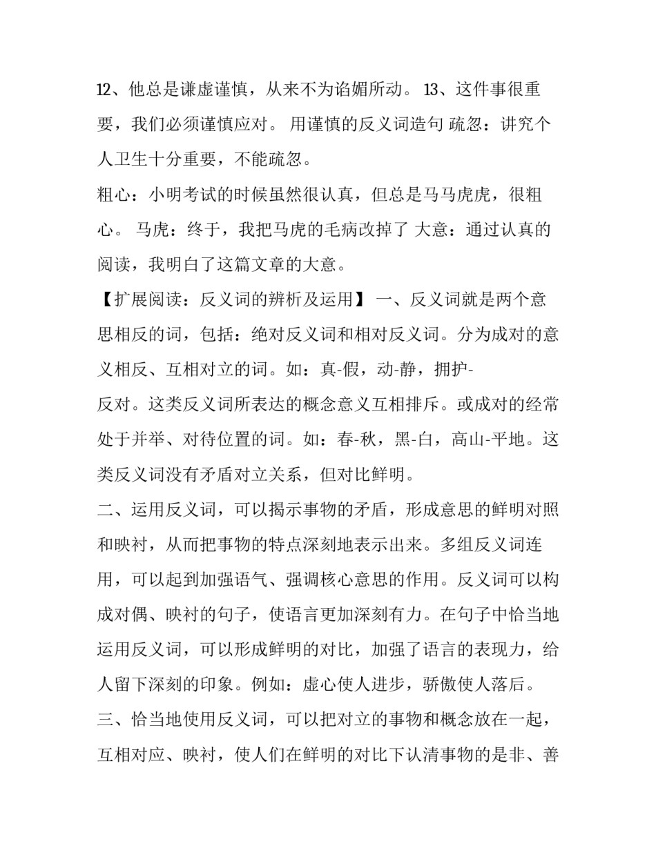 谨慎的反义词是什么_第2页