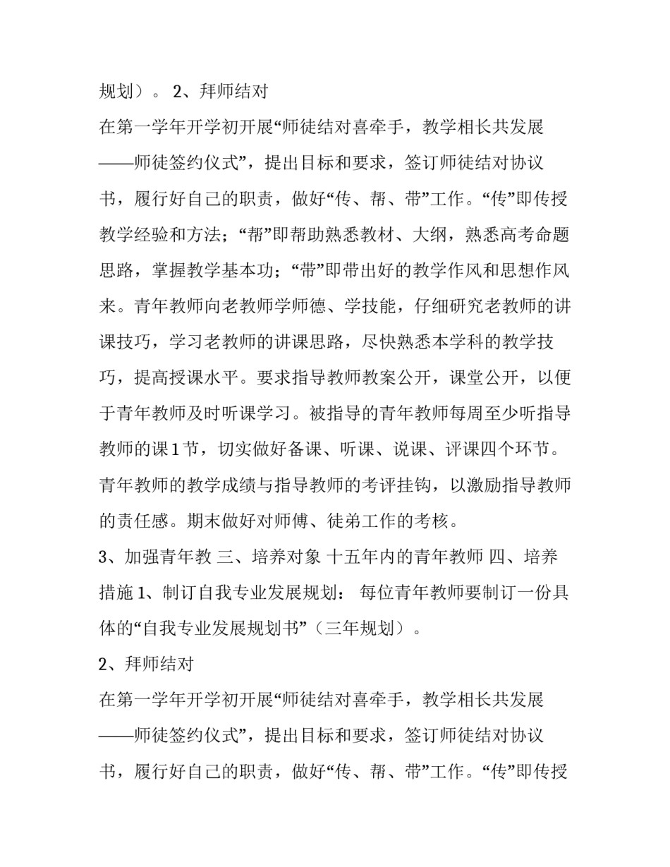 青年骨干教师培养计划_第2页