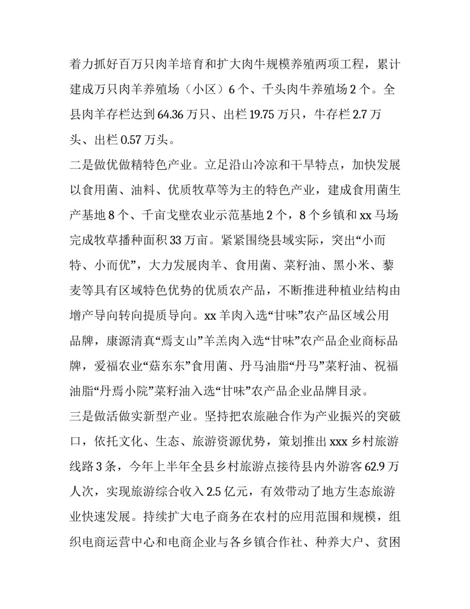 乡村振兴的工作报告讨论发言(大全13篇)_第3页