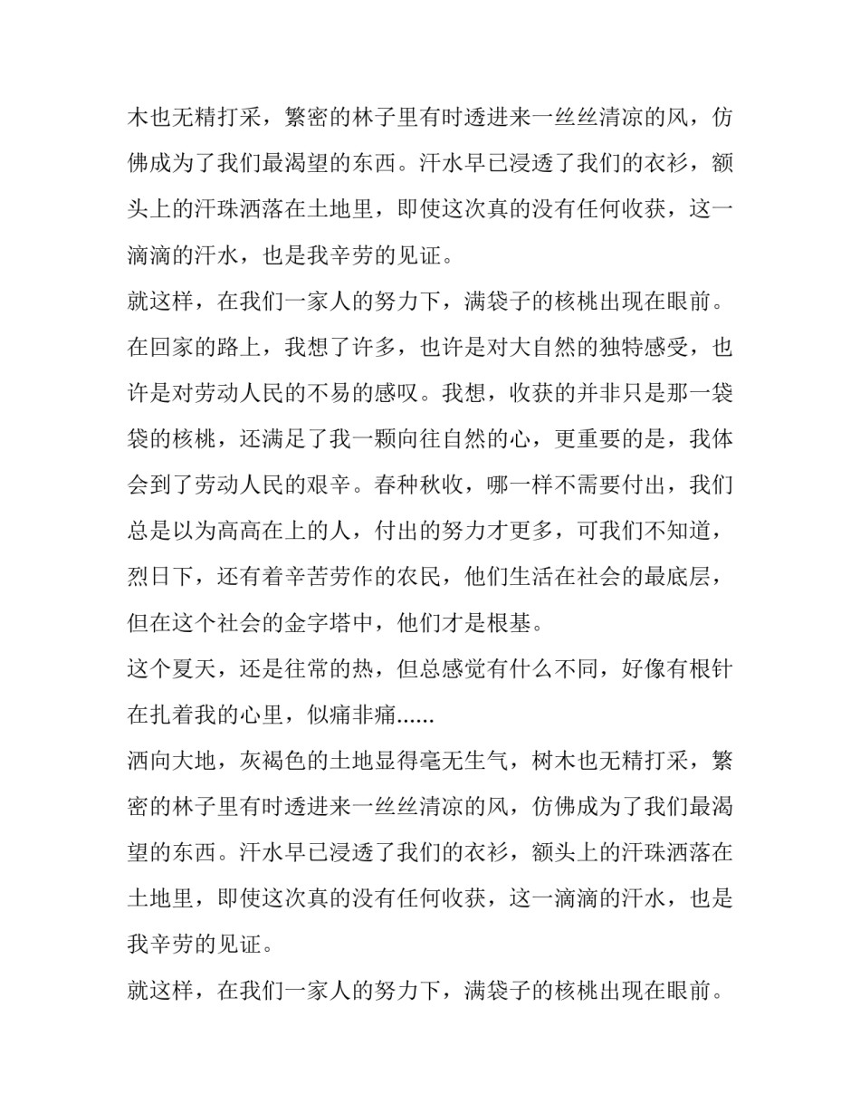 非凡的夏天700字作文_第2页