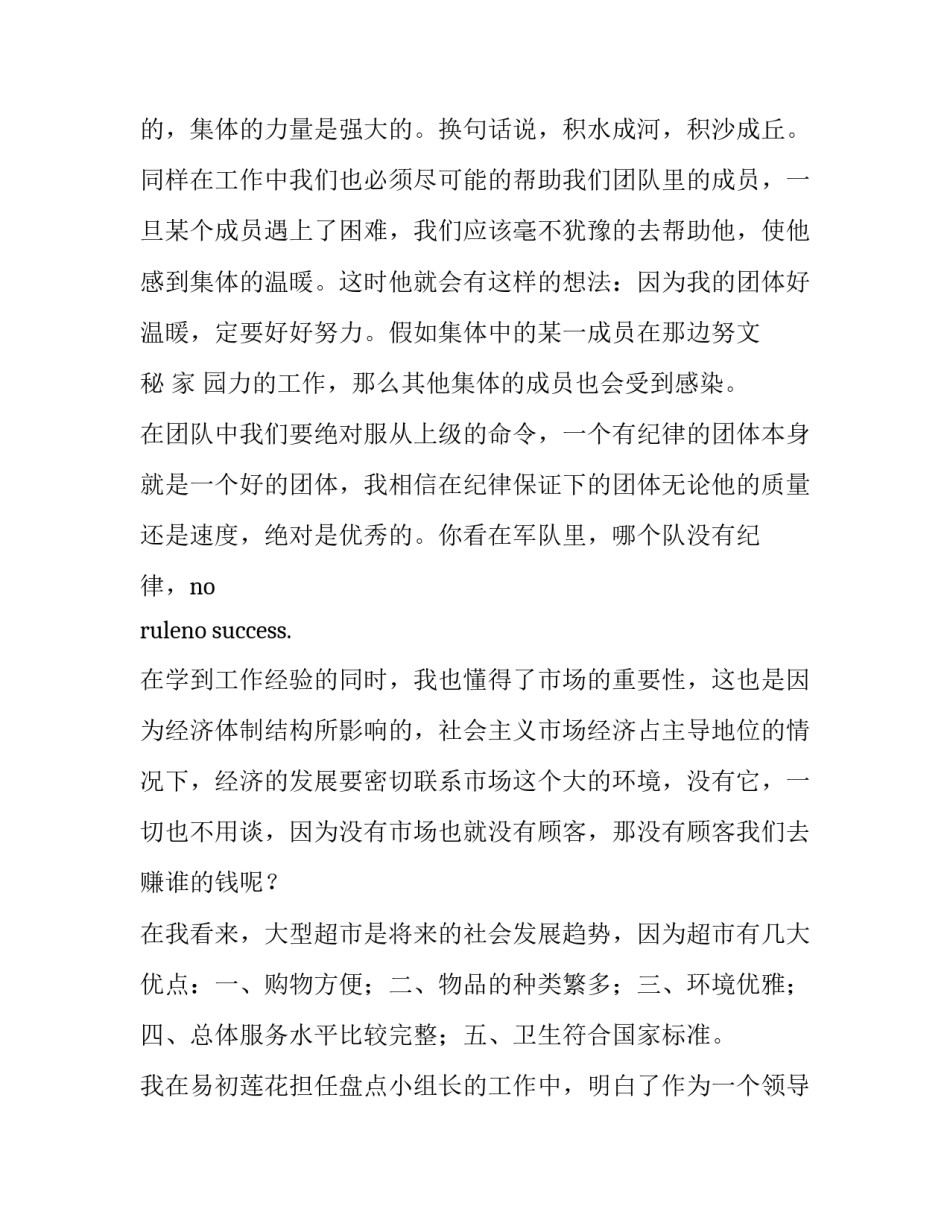 销售实习生报告_第3页