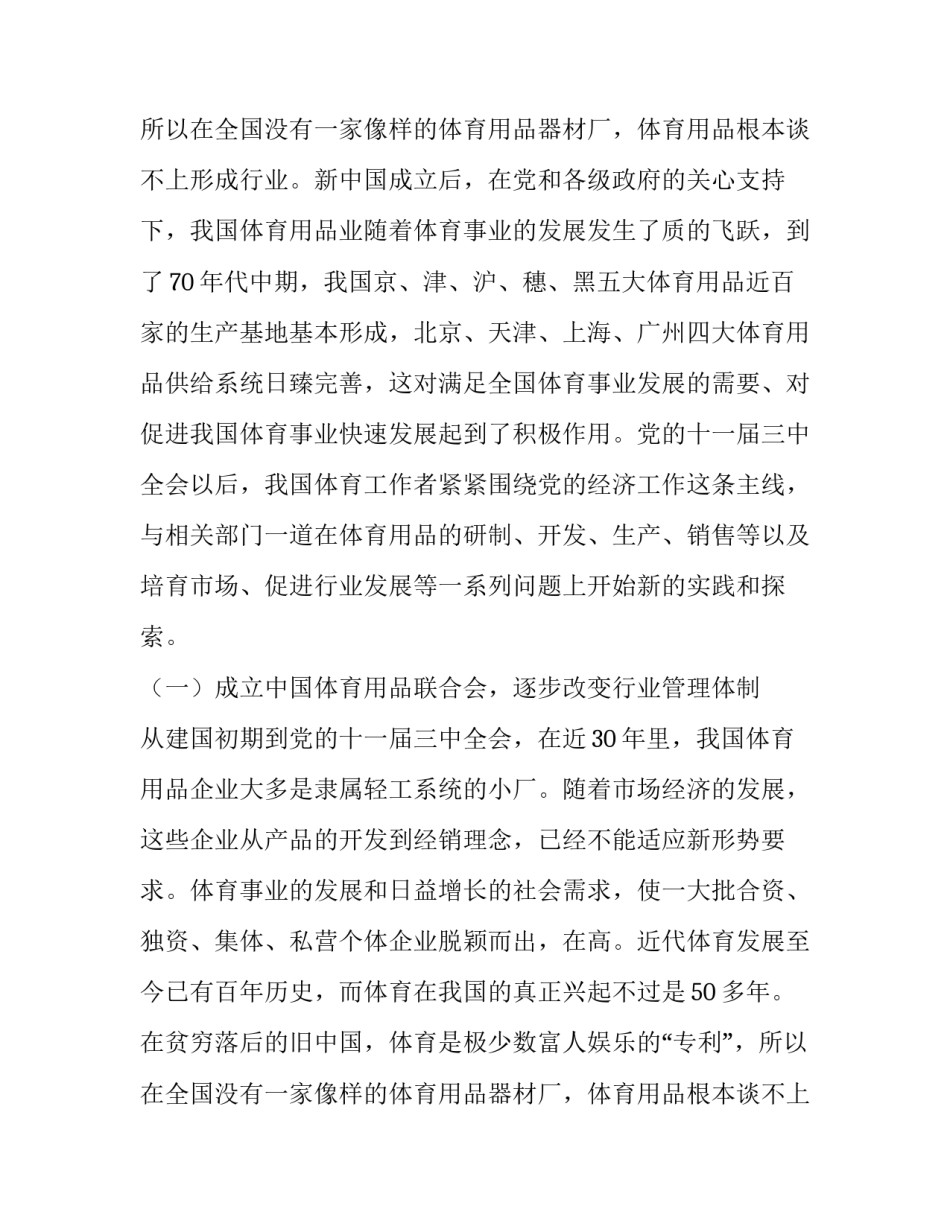 体育用品市场研究报告_第2页