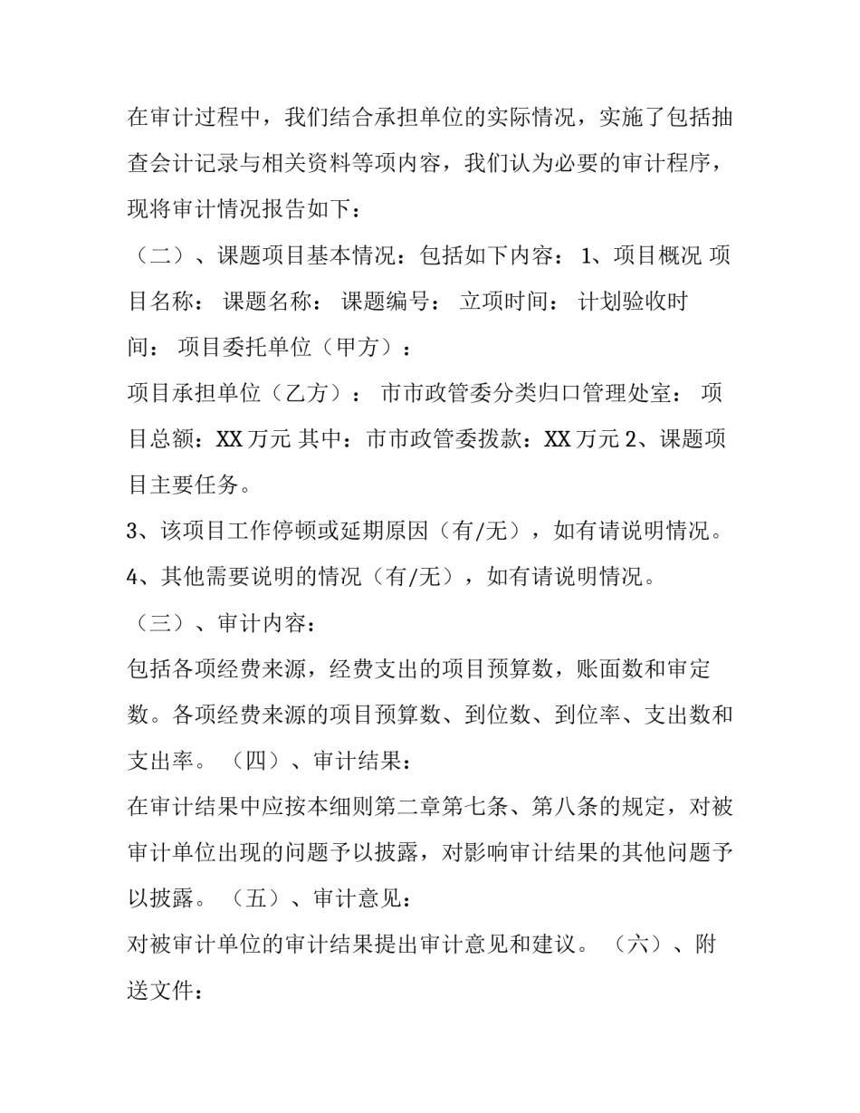 审计调查报告格式_第3页