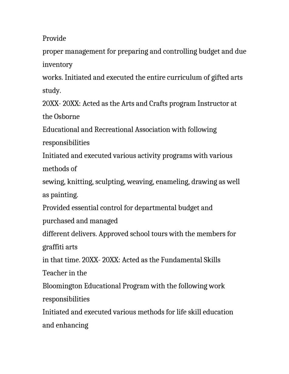 英文简历模板_第3页