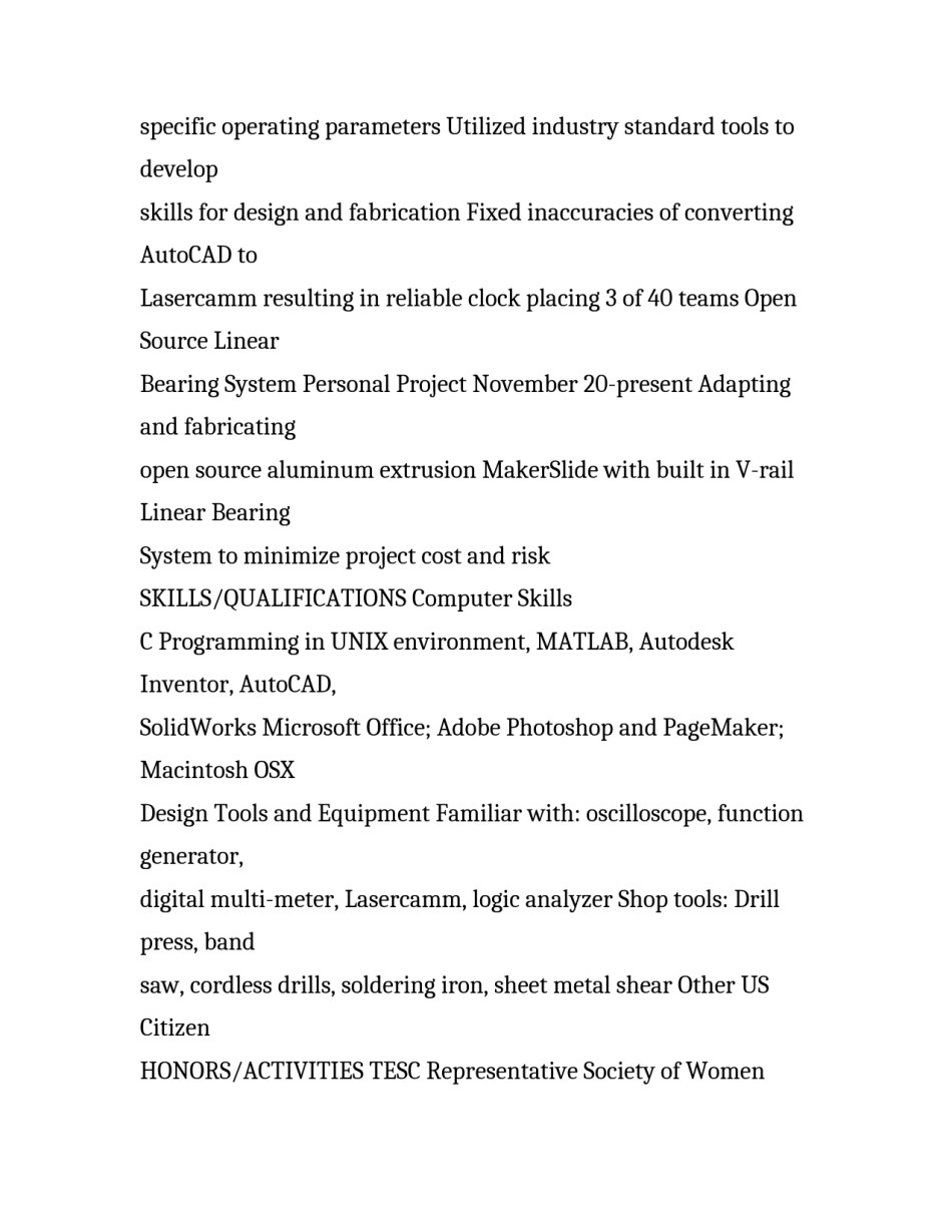 非标机械工程师简历_第3页