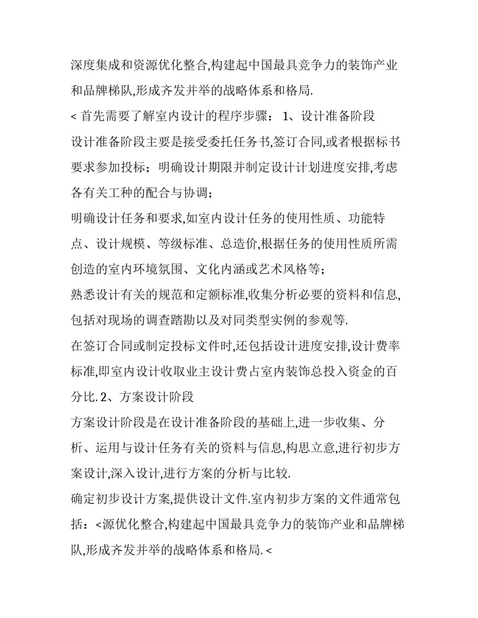 2023年大一室内设计实训报告(八篇)_第2页