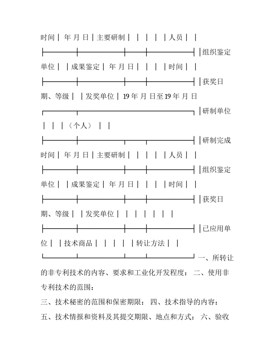 非专利技术转让协议 技术转让专利权合同(23篇)_第2页