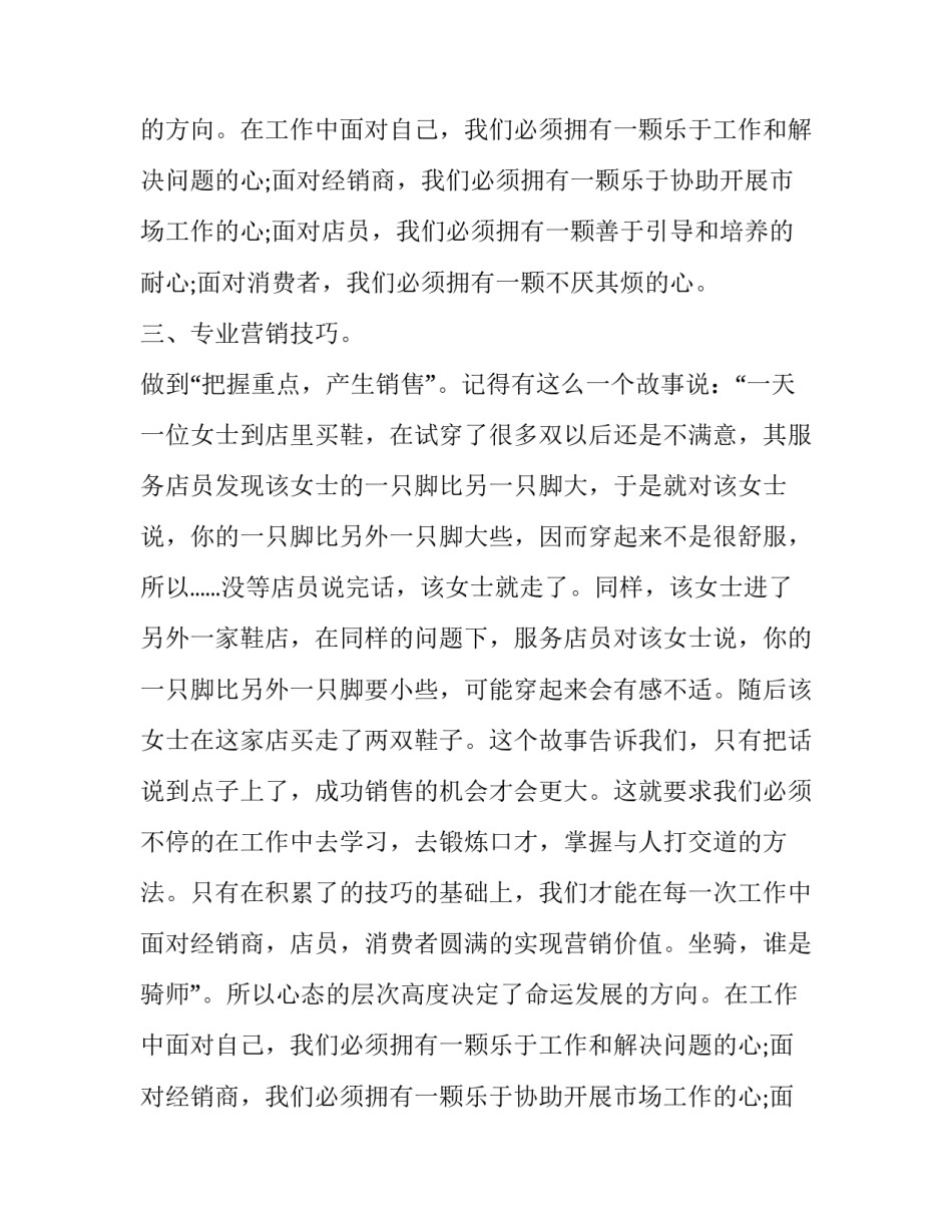 鞋市场营销计划书_第2页