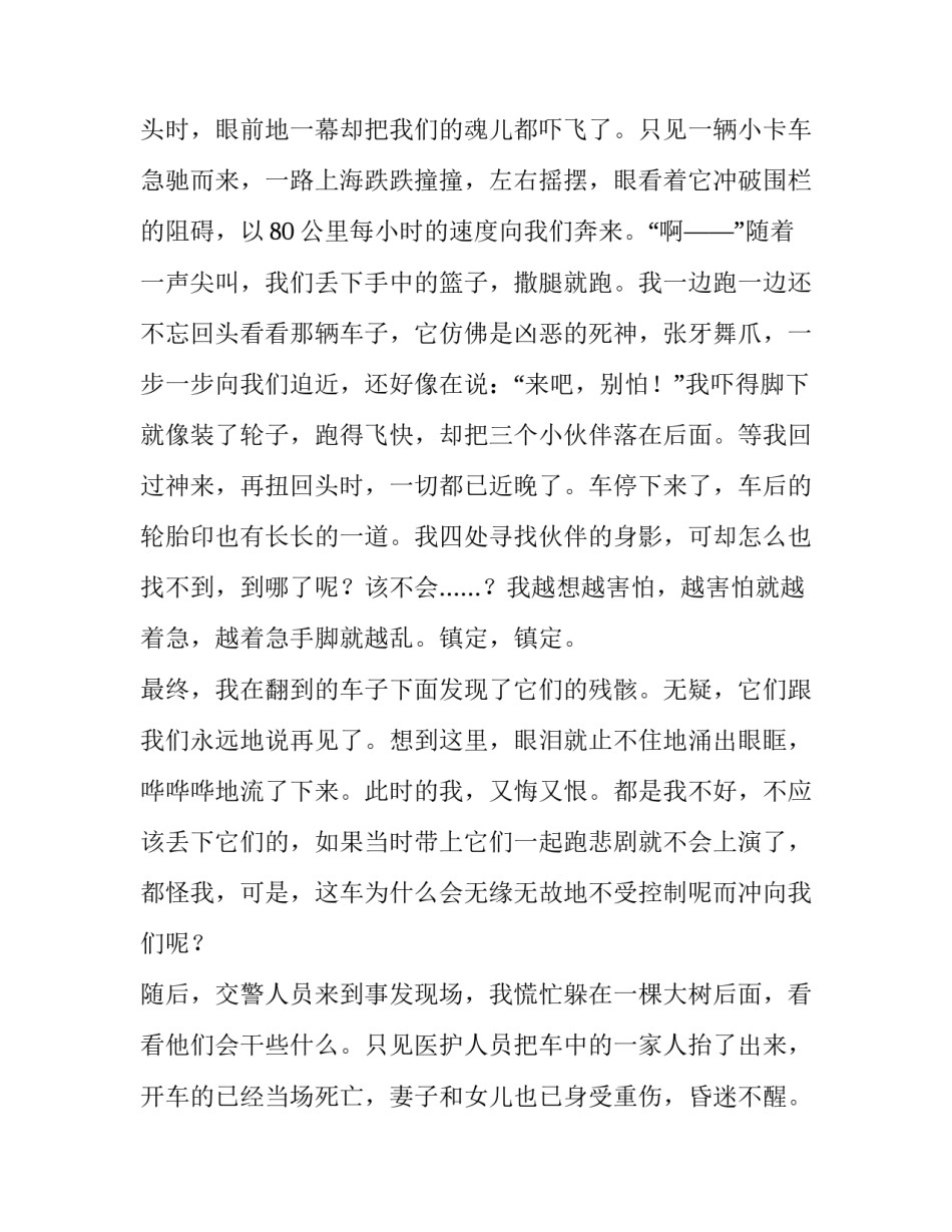 最新交通安全演讲稿200字 交通安全演讲稿篇(七篇)_第2页