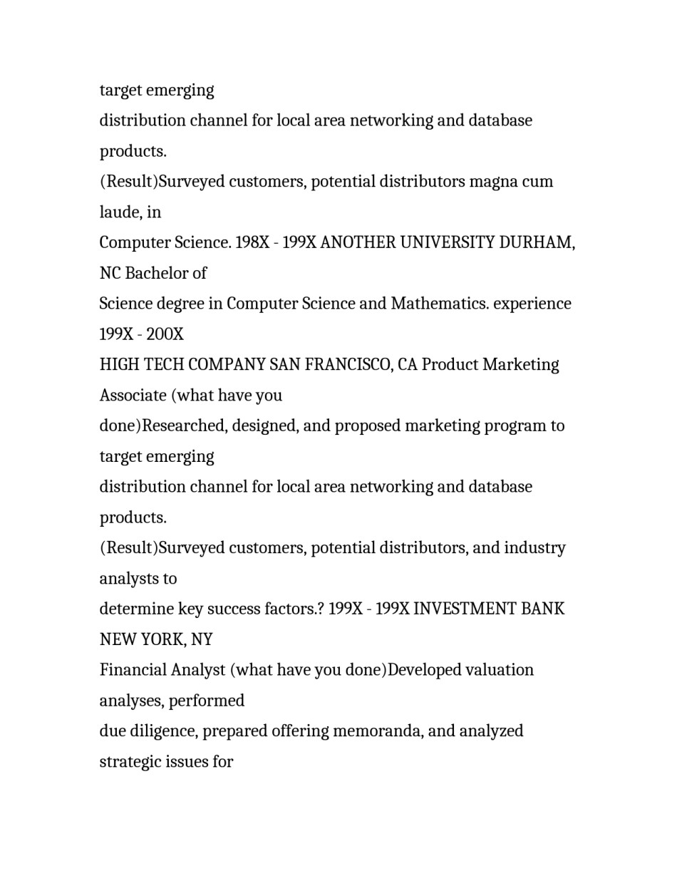 海归英文简历_第2页