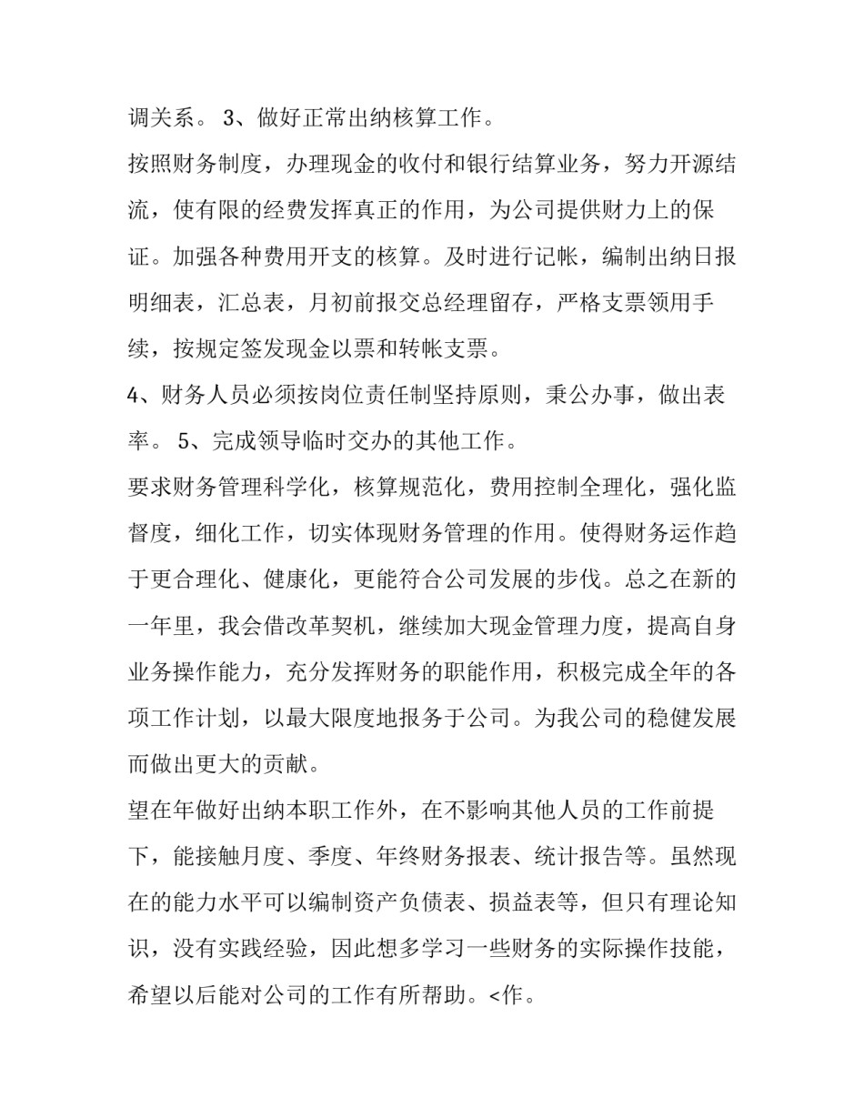 2023年年度财务工作计划(3篇)_第2页