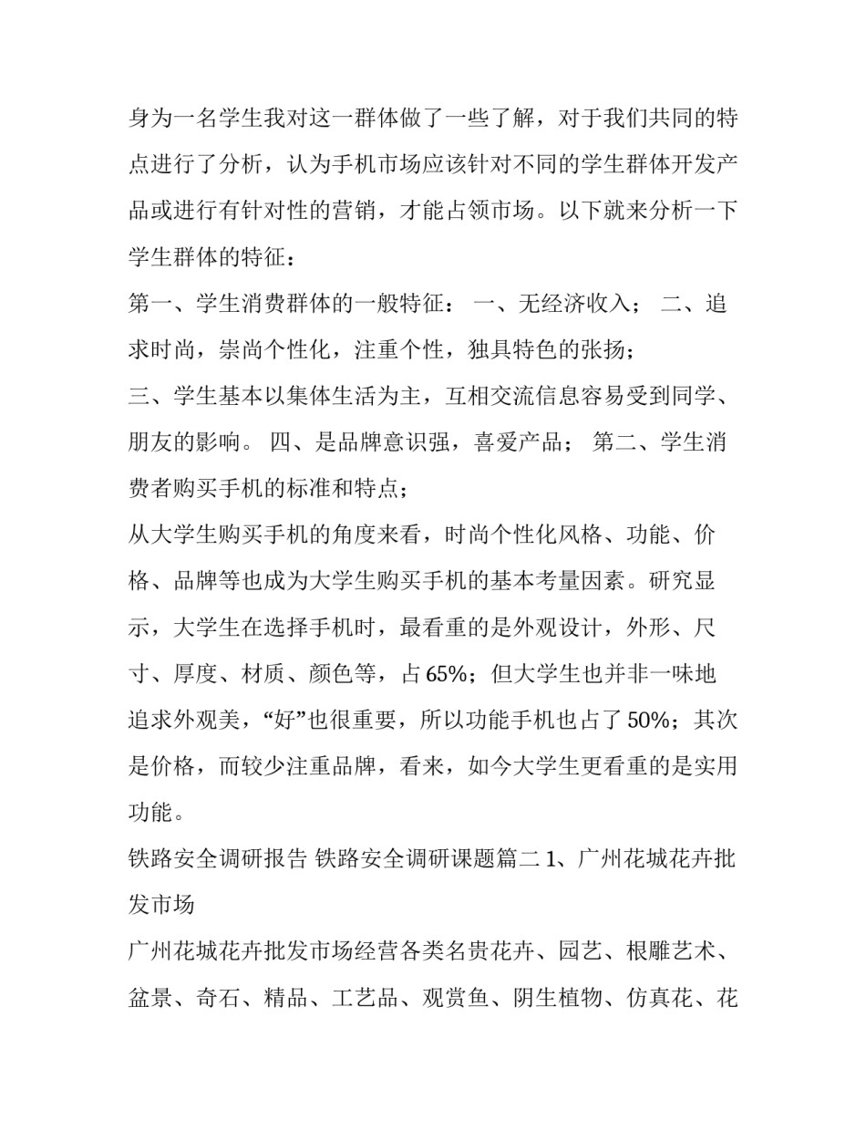 铁路安全调研报告 铁路安全调研课题(11篇)_第3页