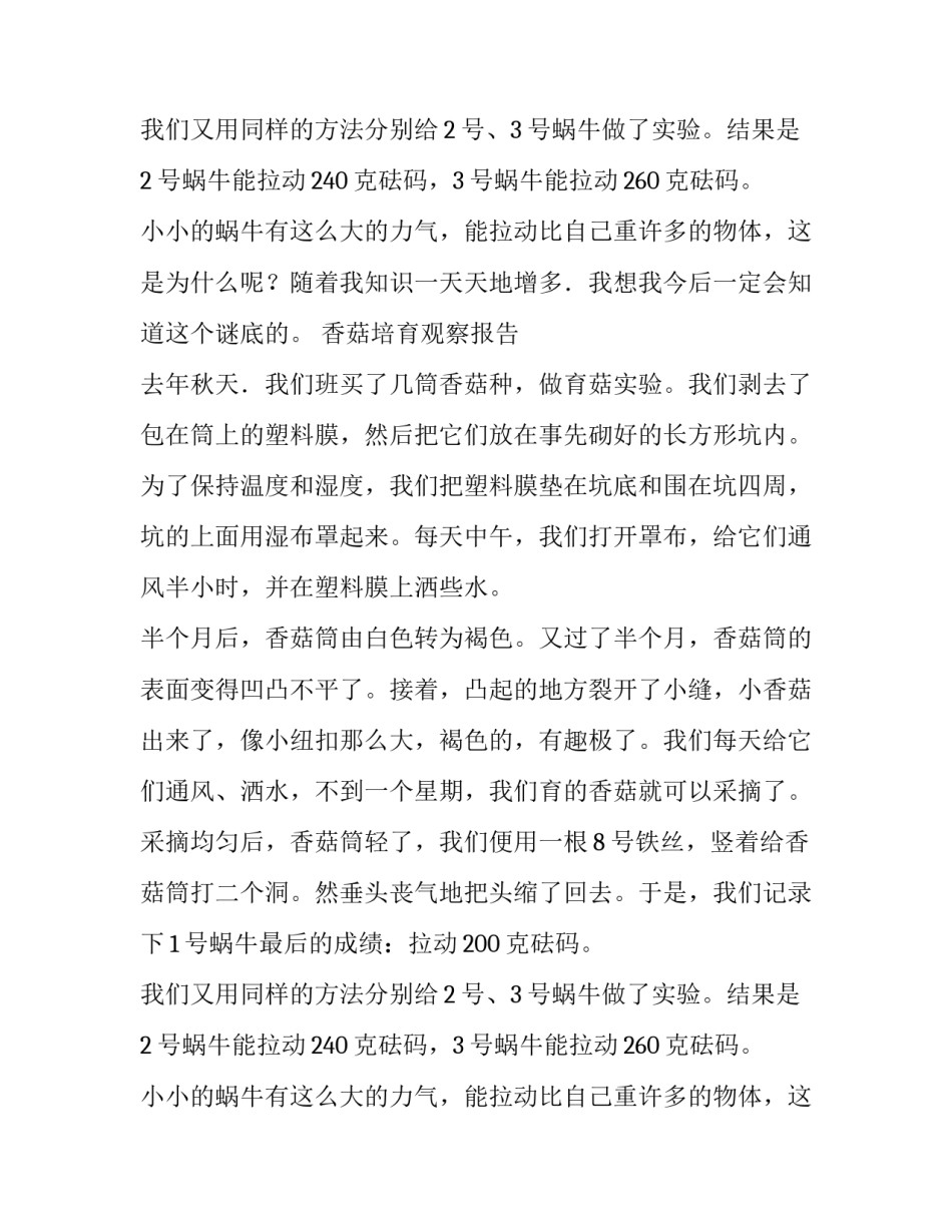 小学生的实验报告_第2页