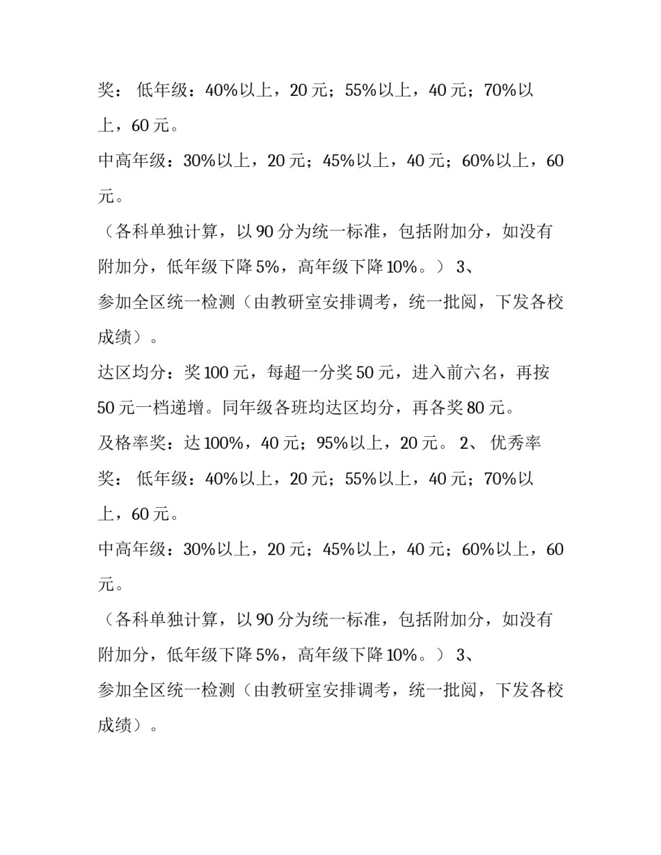 教师教育教学考核方案范文_第2页