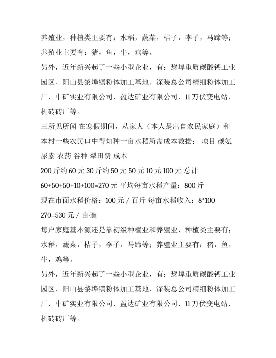 阳山县黎埠镇经济发展社会调查报告_第2页