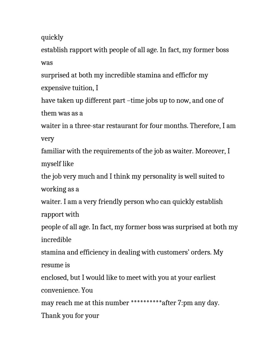 求职英文自我推荐信_第2页