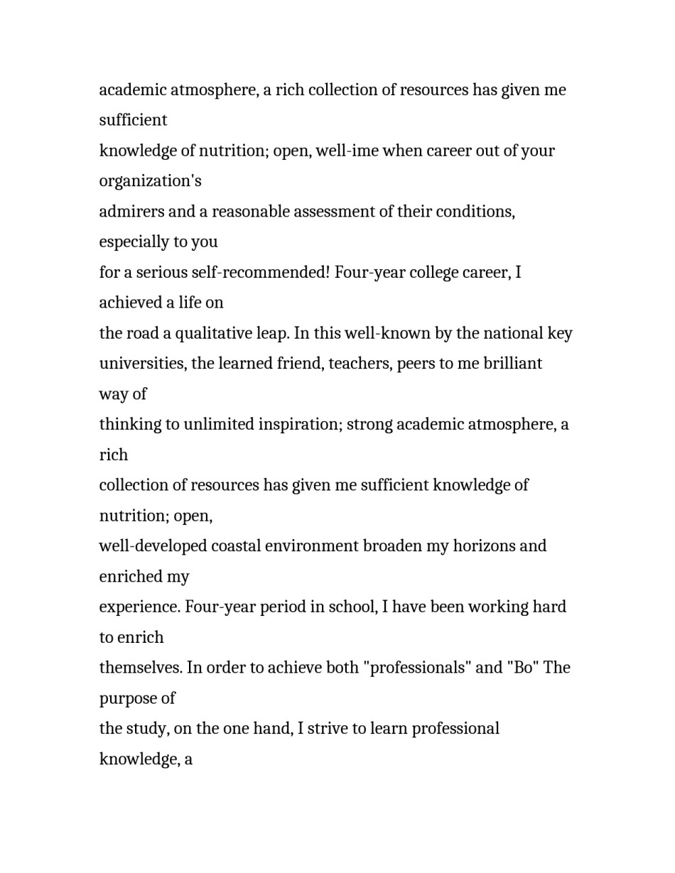 英文求职信范文推荐_第2页