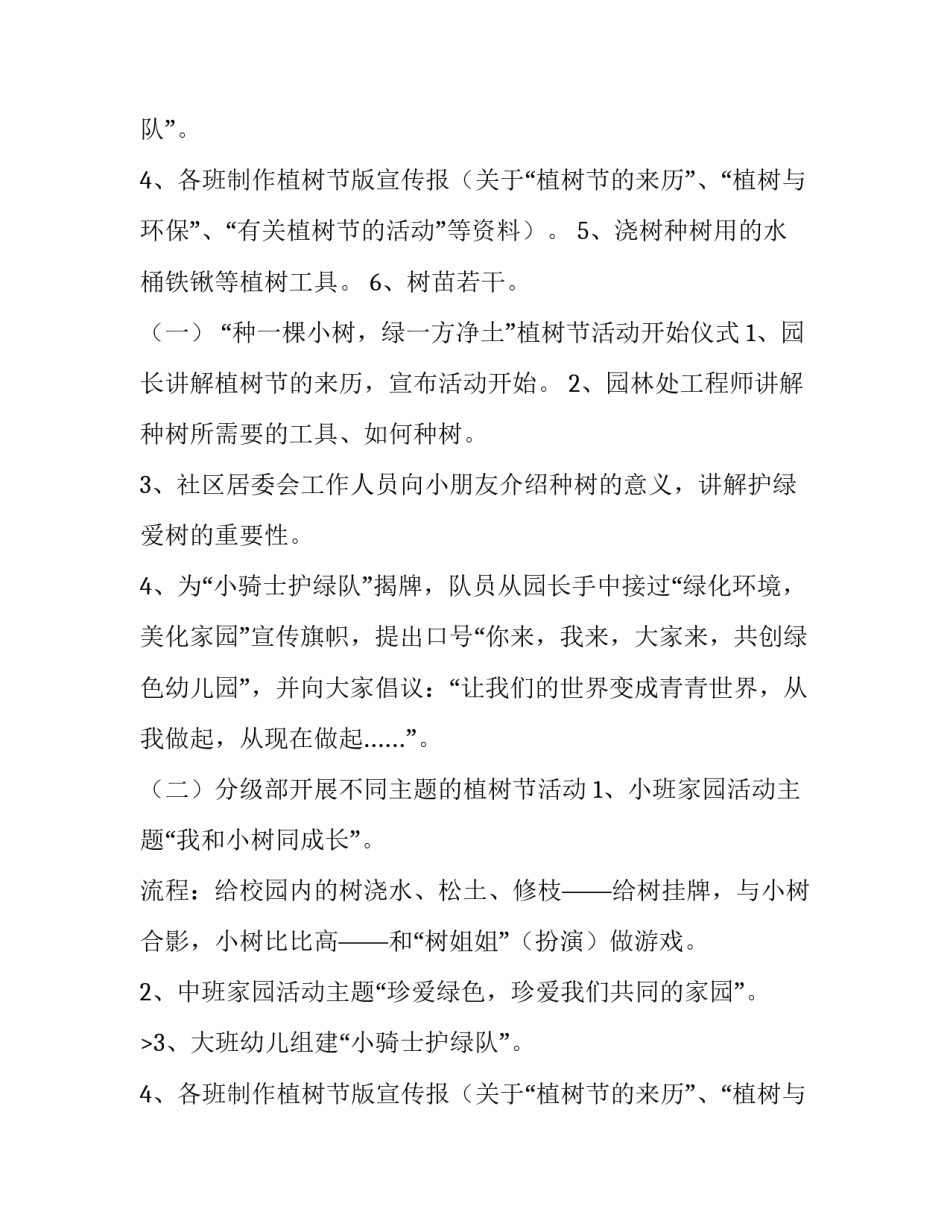 2023年植树节活动主题方案设计 植树节活动主题内容(十篇)_第2页
