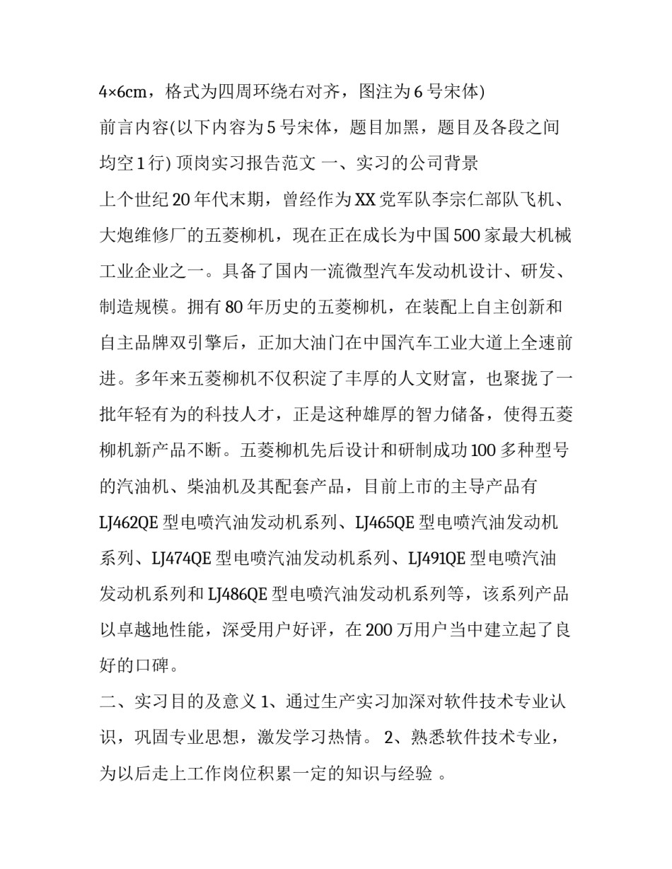 最新顶岗实习报告格式与范文_第3页