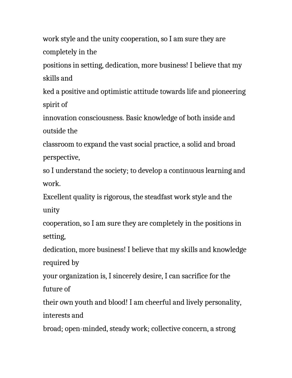 大学生求职信英语范文_第2页