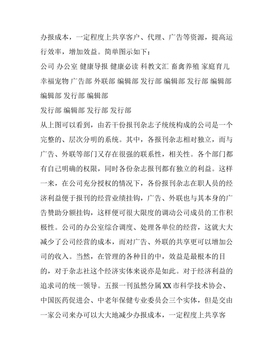 关于杂志社实习毕业报告范例_第2页