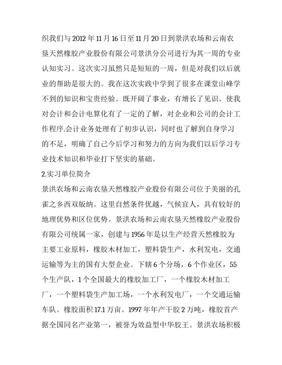 关于会计电算化实习报告范文_第2页