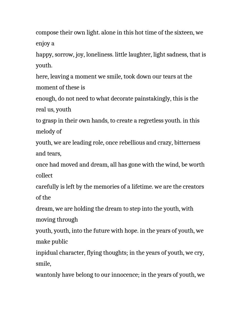 我和我的高中演讲稿 我和我的高中演讲稿三分钟(6篇)_第3页