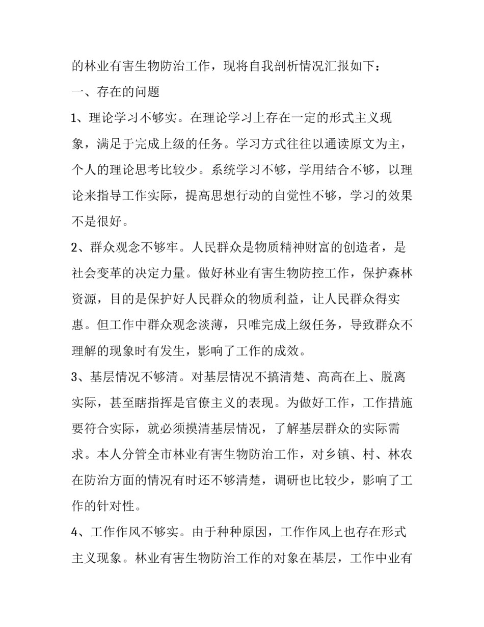 四风问题自查报告(实用10篇)_第2页