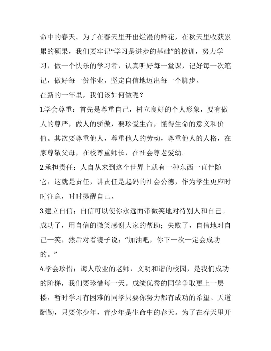 新年国旗讲话稿(14篇)_第2页