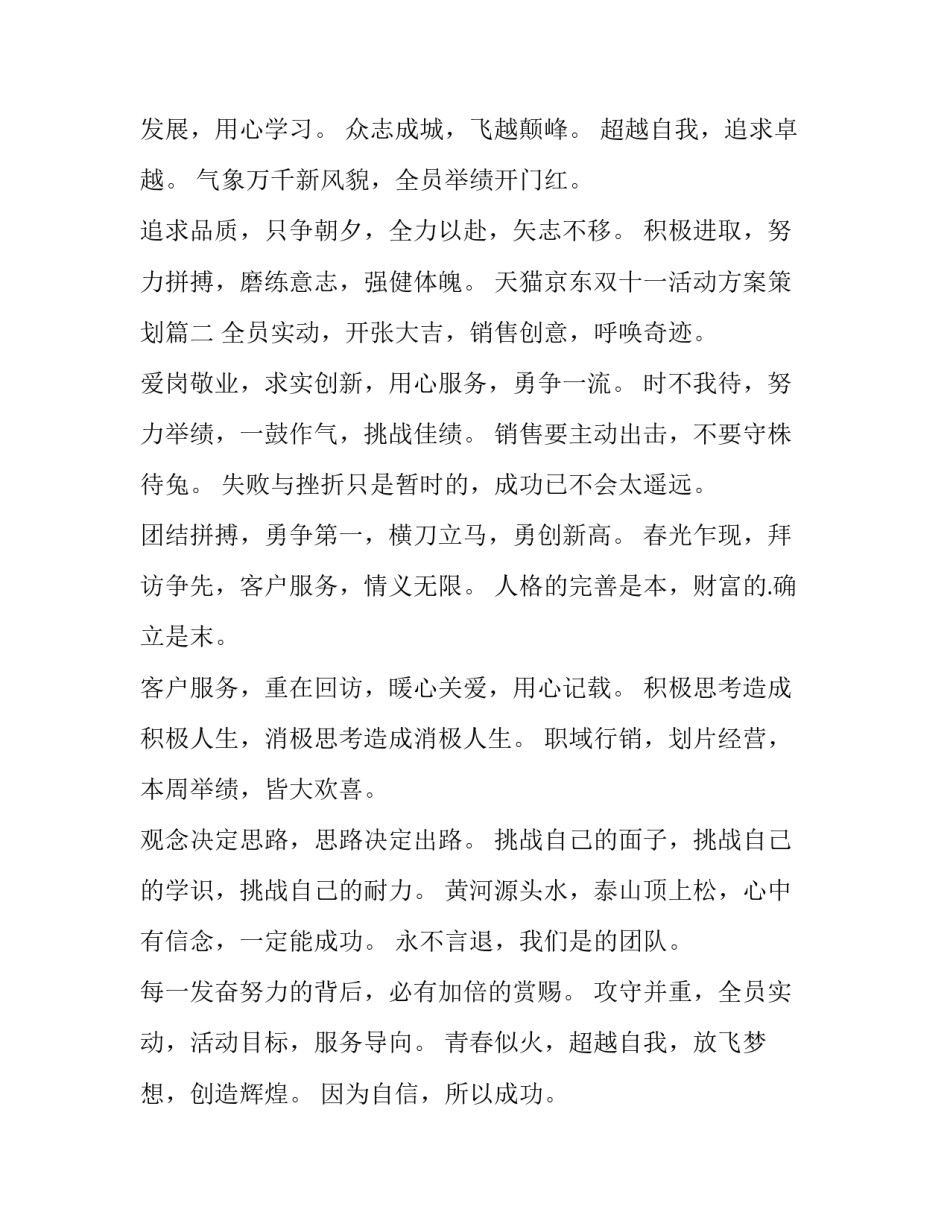 天猫京东双十一活动方案策划(4篇)_第3页