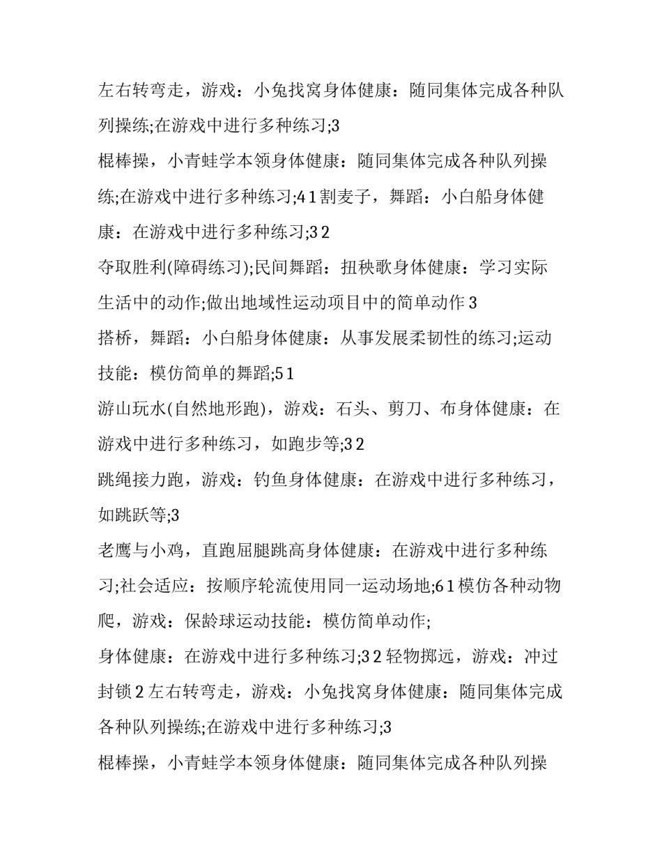 2023年二年级体育教学计划下册 小学二年级体育计划下册(十三篇)_第2页