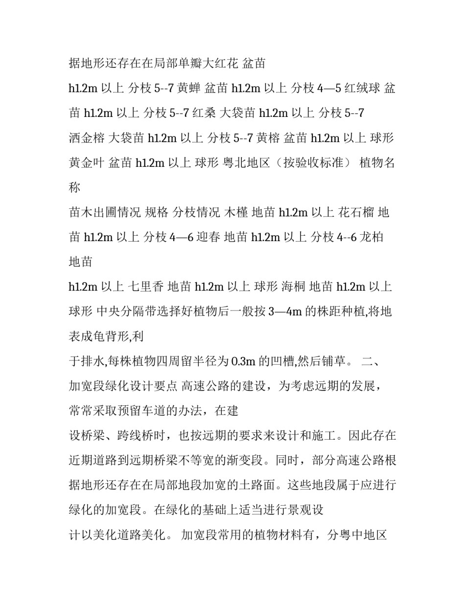 公路绿化生态建设的意义 高速公路景观绿化(四篇)_第3页