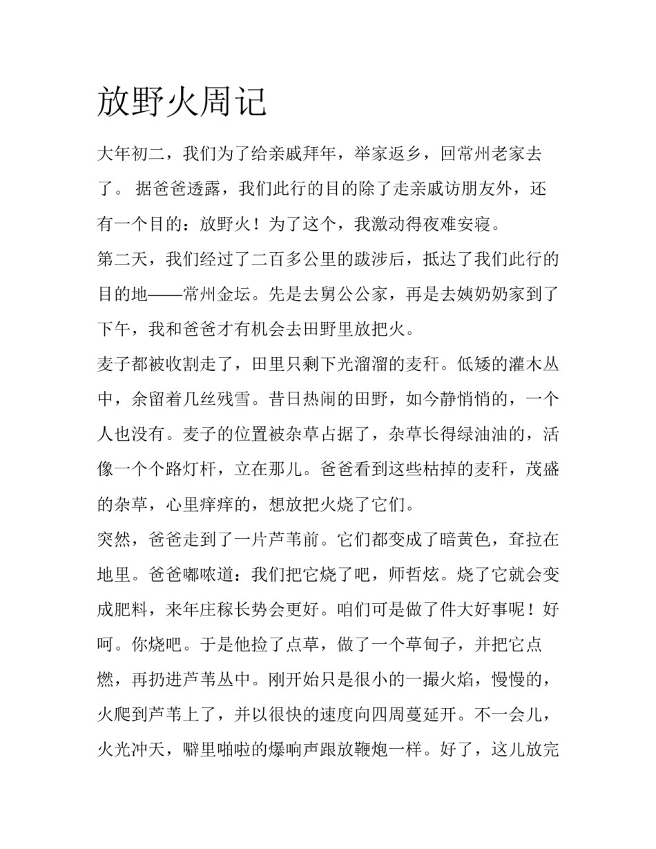 放野火周记_第1页
