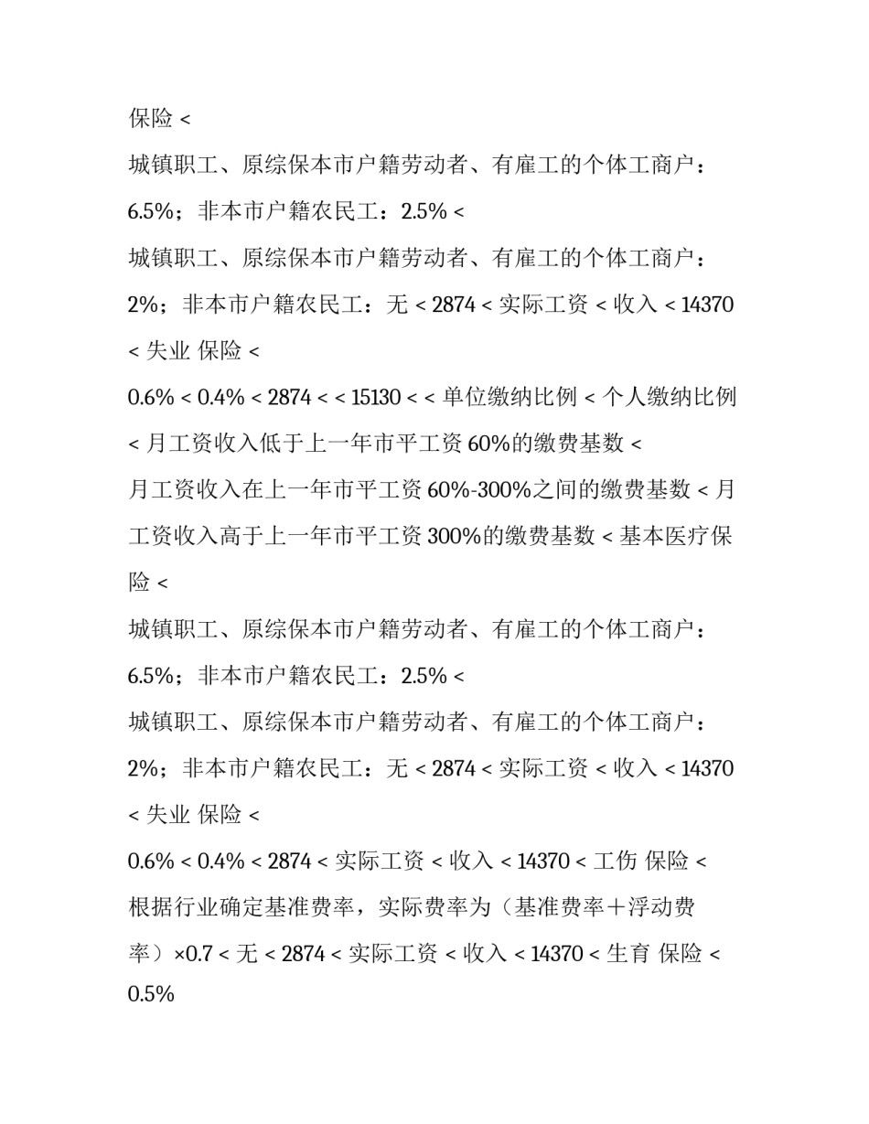 2023年社保调整通知 社保调整通知书(4篇)_第2页