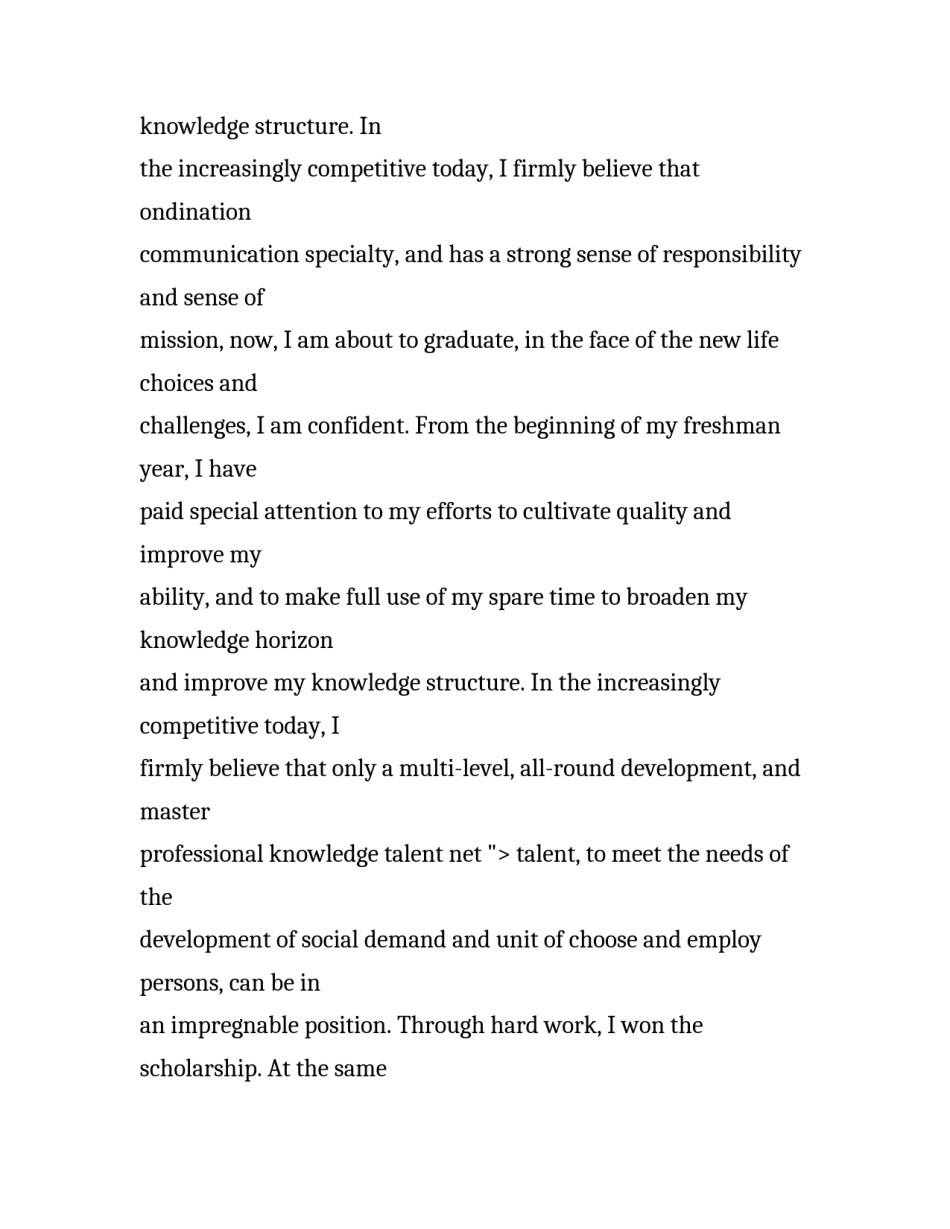 护士英语求职信范本_第2页