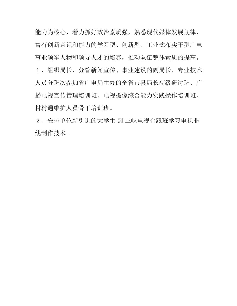 广电局人才工作计划_第3页