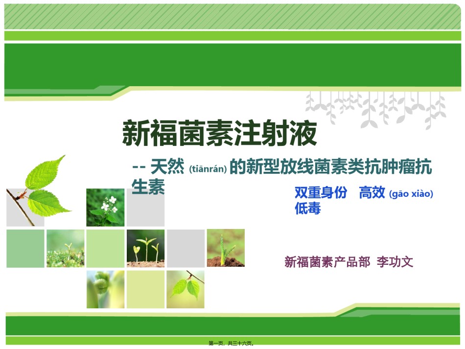 2022年医学专题—-20新福菌素放化疗.pptx_第1页