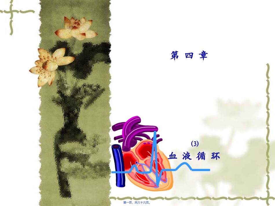 2022年医学专题—-3第四章-血液循环.ppt_第1页