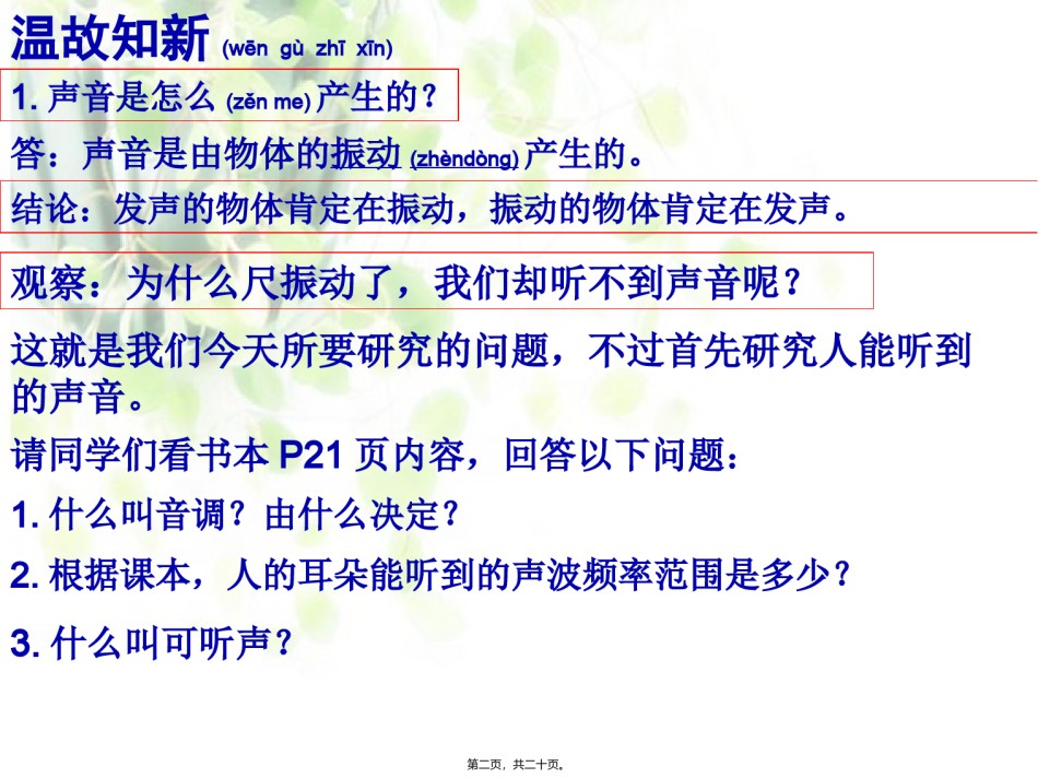 2022年医学专题—§1.4-人耳听不见的声音.ppt_第2页