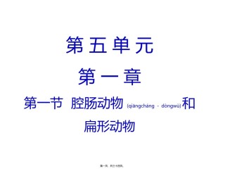 2022年医学专题—.1.1腔肠动物和扁形动物-(共31张PPT).pptx