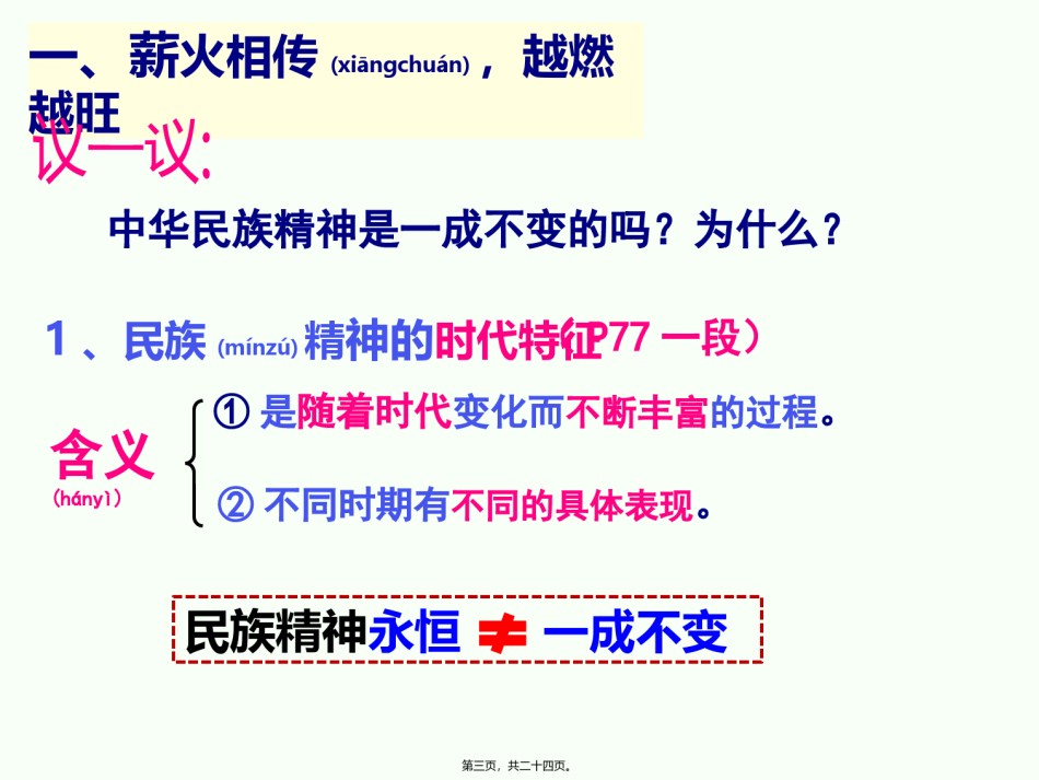 2022年医学专题—.2《弘扬中华民族精神》.pptx_第3页