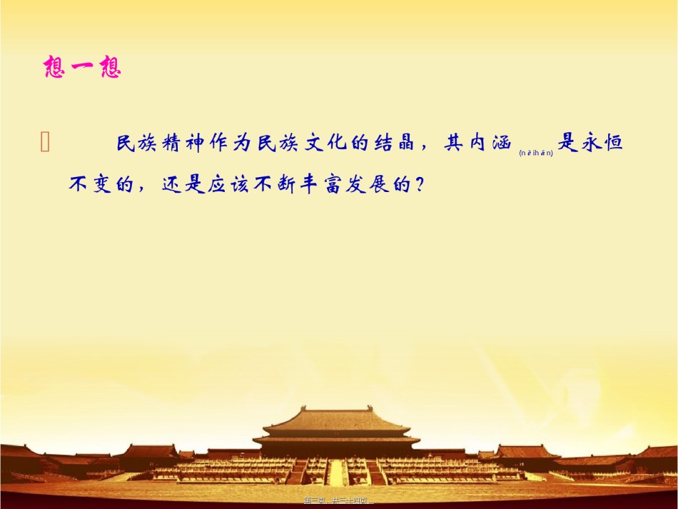 2022年医学专题—.2弘扬中华民族精神.ppt_第3页