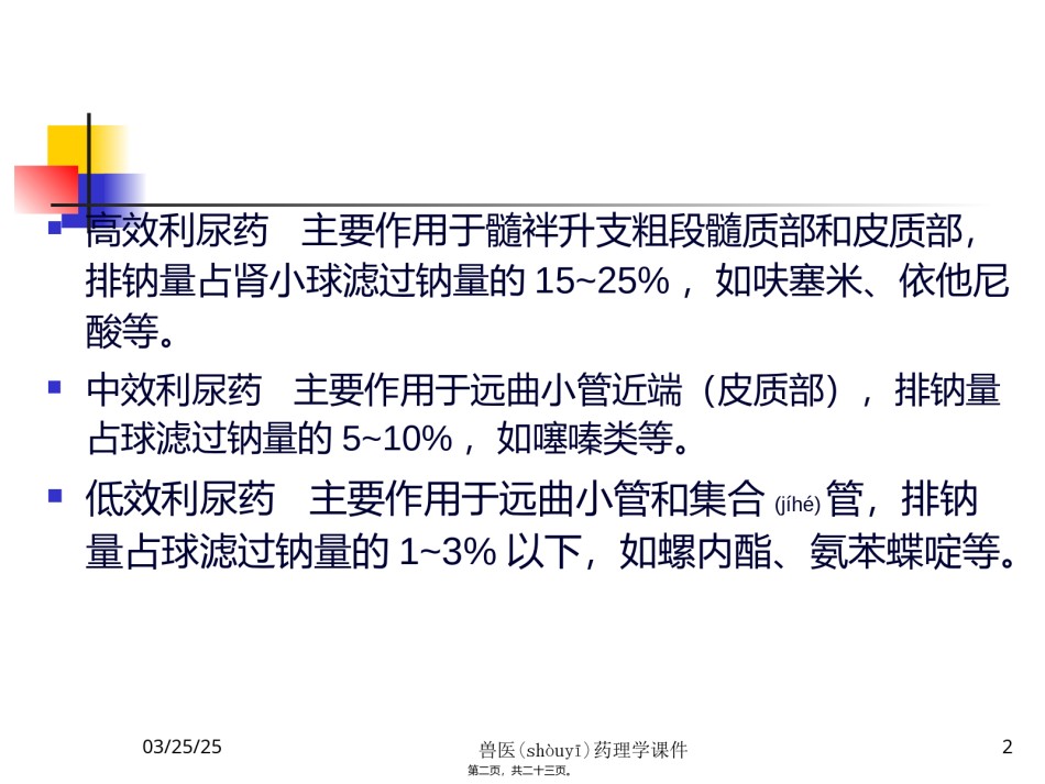 2022年医学专题—.第七章--利尿药及脱水药.ppt_第2页