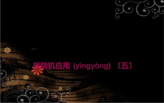 2022年医学专题—.解读呼吸机参数.ppt