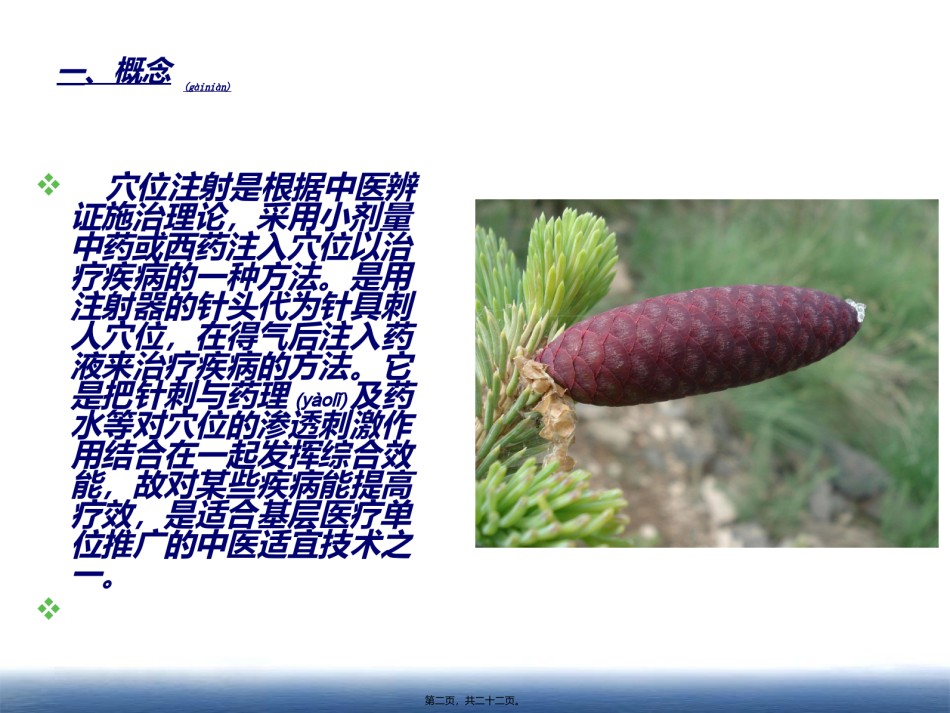 2022年医学专题—.穴位注射疗法.ppt_第2页