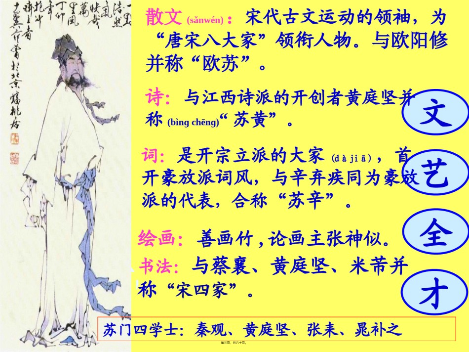 2022年医学专题—《“新天下耳目”的东坡词.》.ppt_第3页