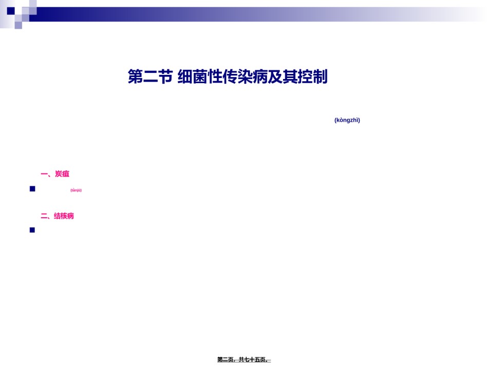 2022年医学专题—《烹饪营养与卫生》-第十五讲-细菌性传染病及其控制-2012优化版.ppt_第2页