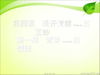 2022年医学专题—.1青春的情绪汇编.ppt